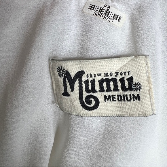 Show Me Your MuMu Ivory Sleeveless Mini Dress - Picture 5 of 6